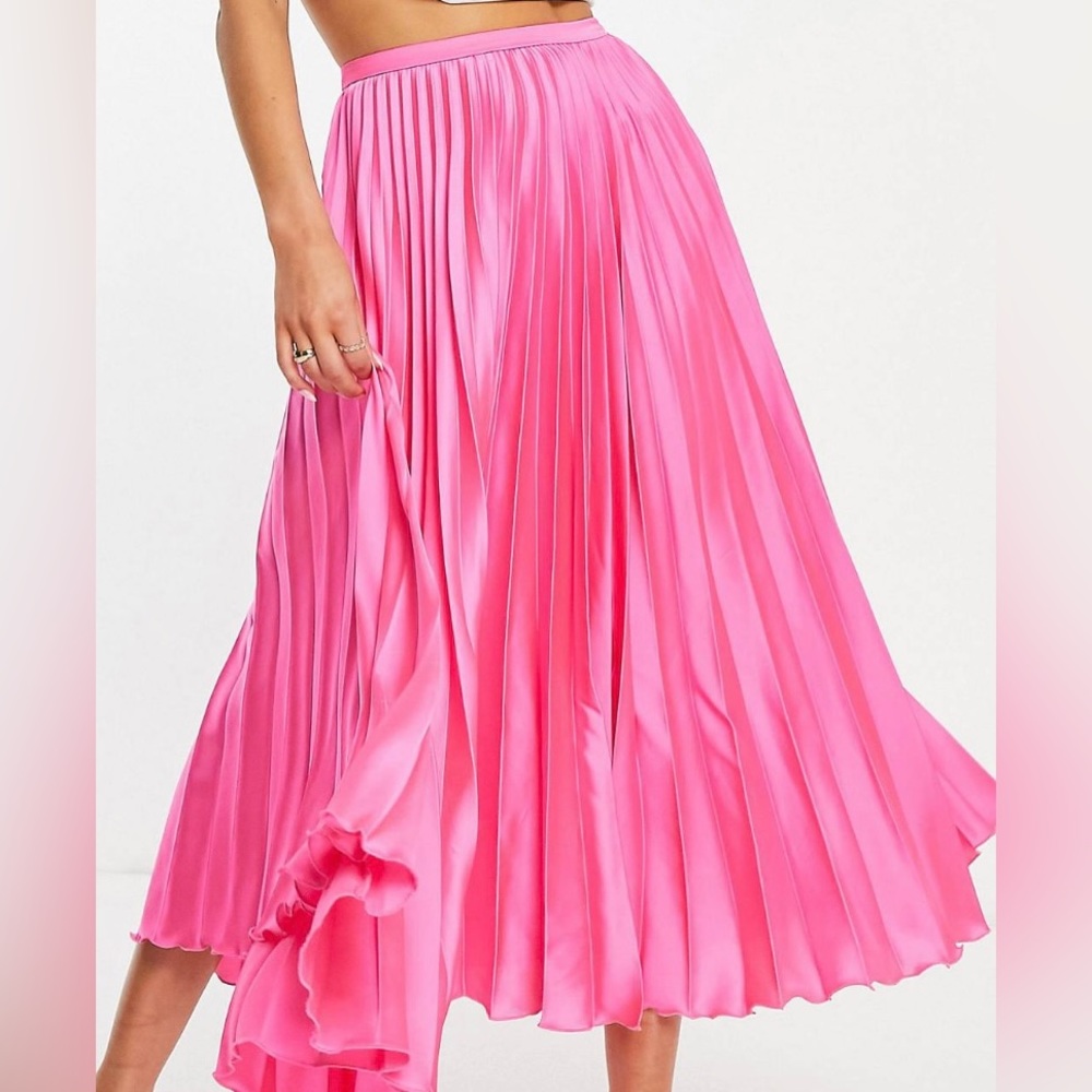Brand New w/Tags ASOS Design Pleated Maxi Skirt
